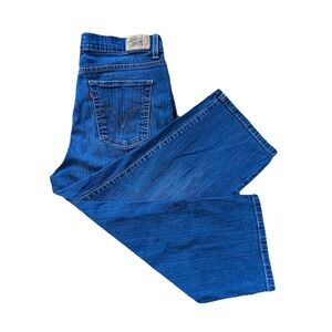 Levi 512 Women's Perfectly Slimming Capri Jeans Size 14‎